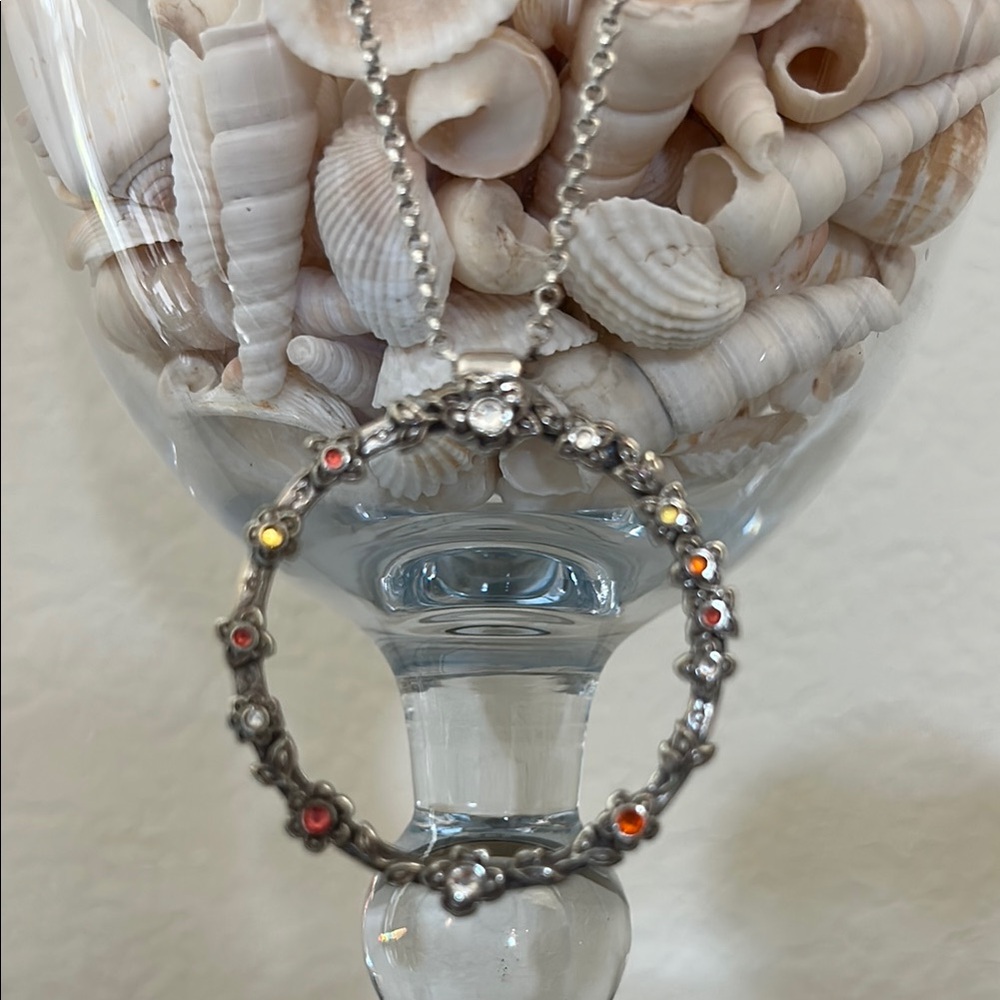 Brighton Silver Eternity Necklace